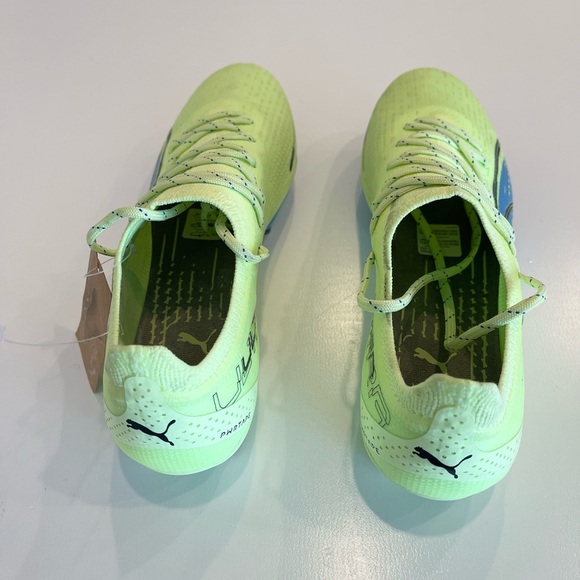 Puma Ultra Women's Soccer Cleats Sz 8 Lime Ultimate FG AG NEW - Picture 4 of 6